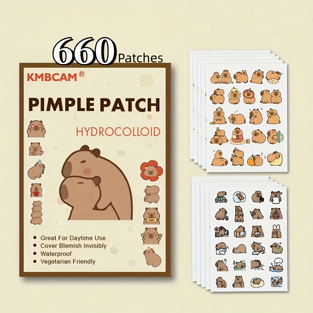 Skincare You - Plester Jerawat Bentuk Capybara, Penutup Wajah