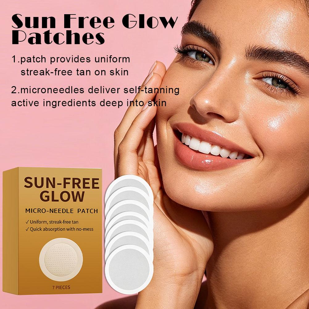 7pcs Sun-Free Glow Microneedle - Skincare Glow ulasan dan harga