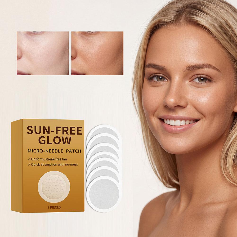 7pcs Sun-Free Glow Microneedle - Skincare Glow ulasan dan harga