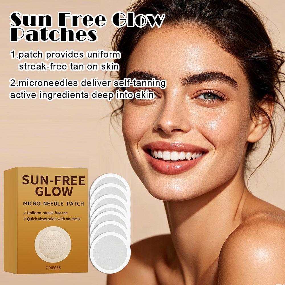 7pcs Sun-Free Glow Microneedle - Skincare Glow ulasan dan harga