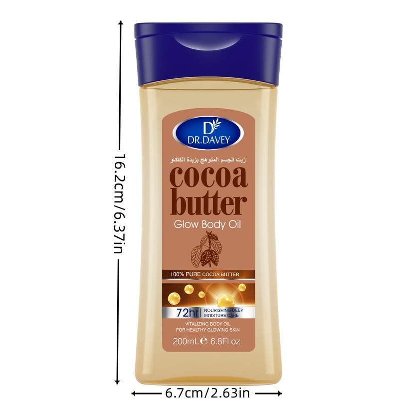 Minyak Tubuh Cocoa Butter, Min - Skincare Glow ulasan dan harga