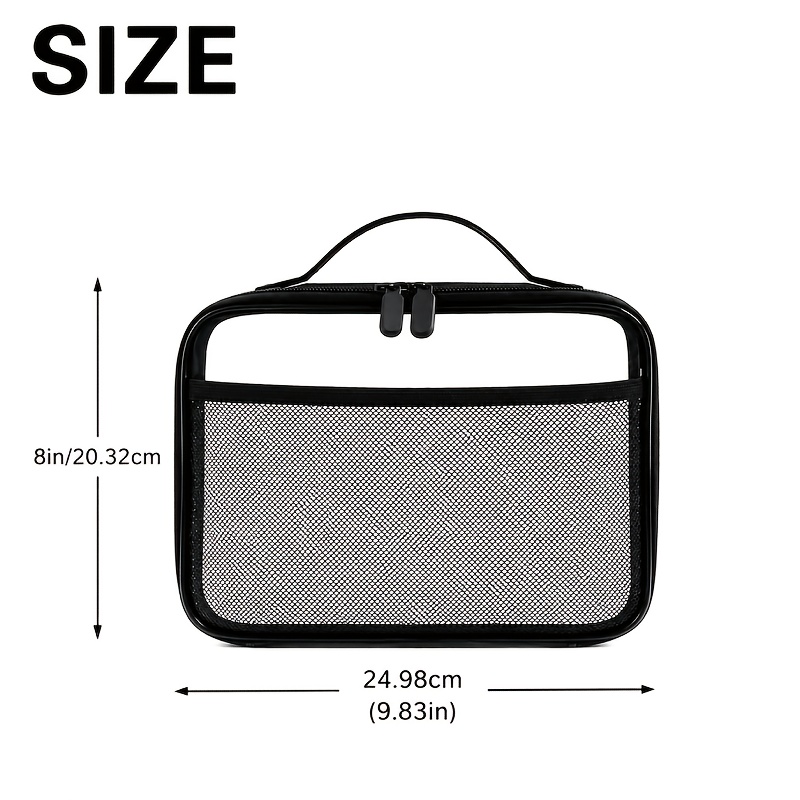 Tas Kosmetik Transparan, Kanto - Skincare D'Alba ulasan dan harga