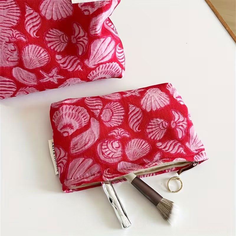 Tas Rias Wanita Bermotif Kotak - Skincare D'Alba ulasan dan harga