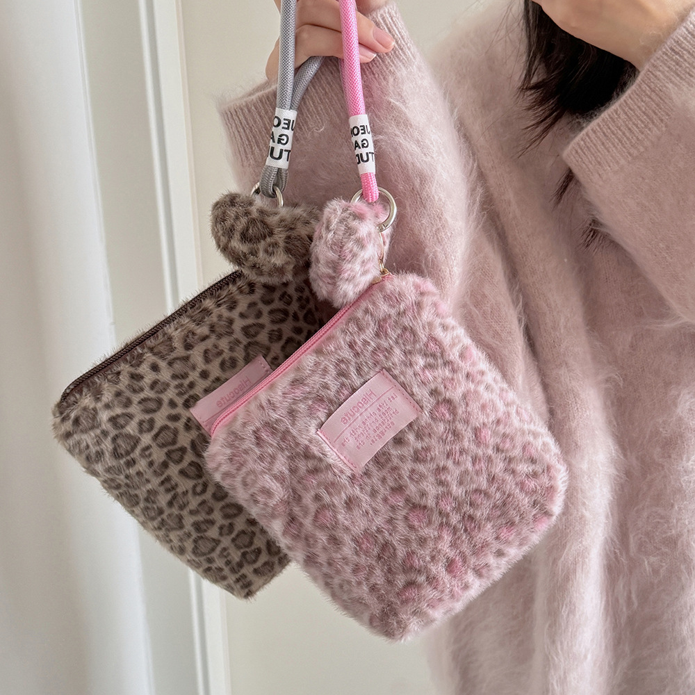 Tas Makeup Motif Leopard Vinta - Skincare D'Alba ulasan dan harga