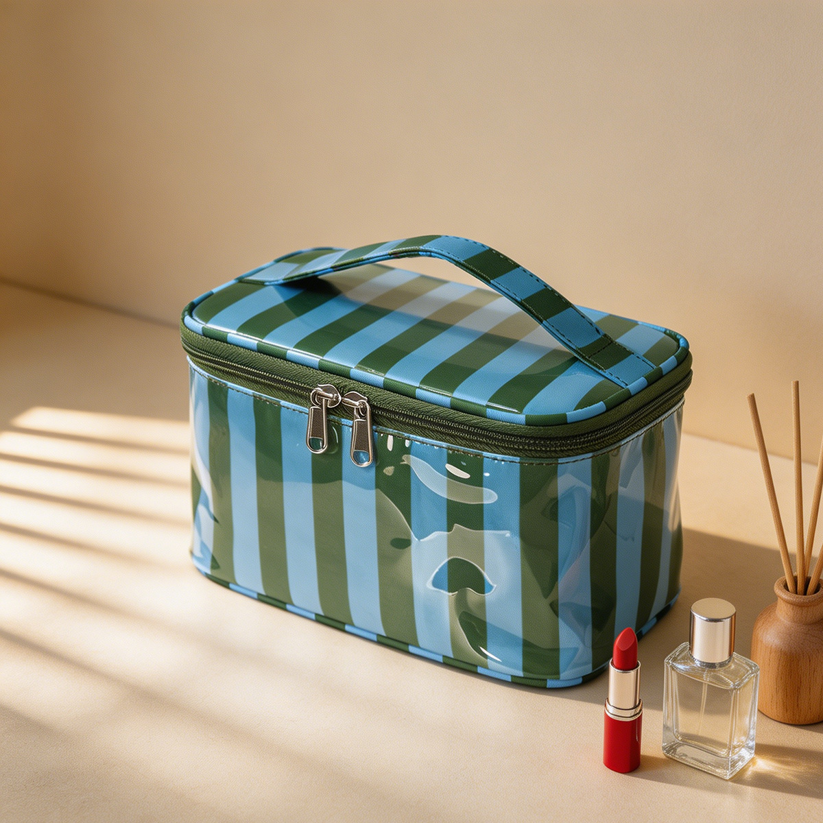 Tas Kosmetik Kapasitas Besar B - Skincare D'Alba ulasan dan harga