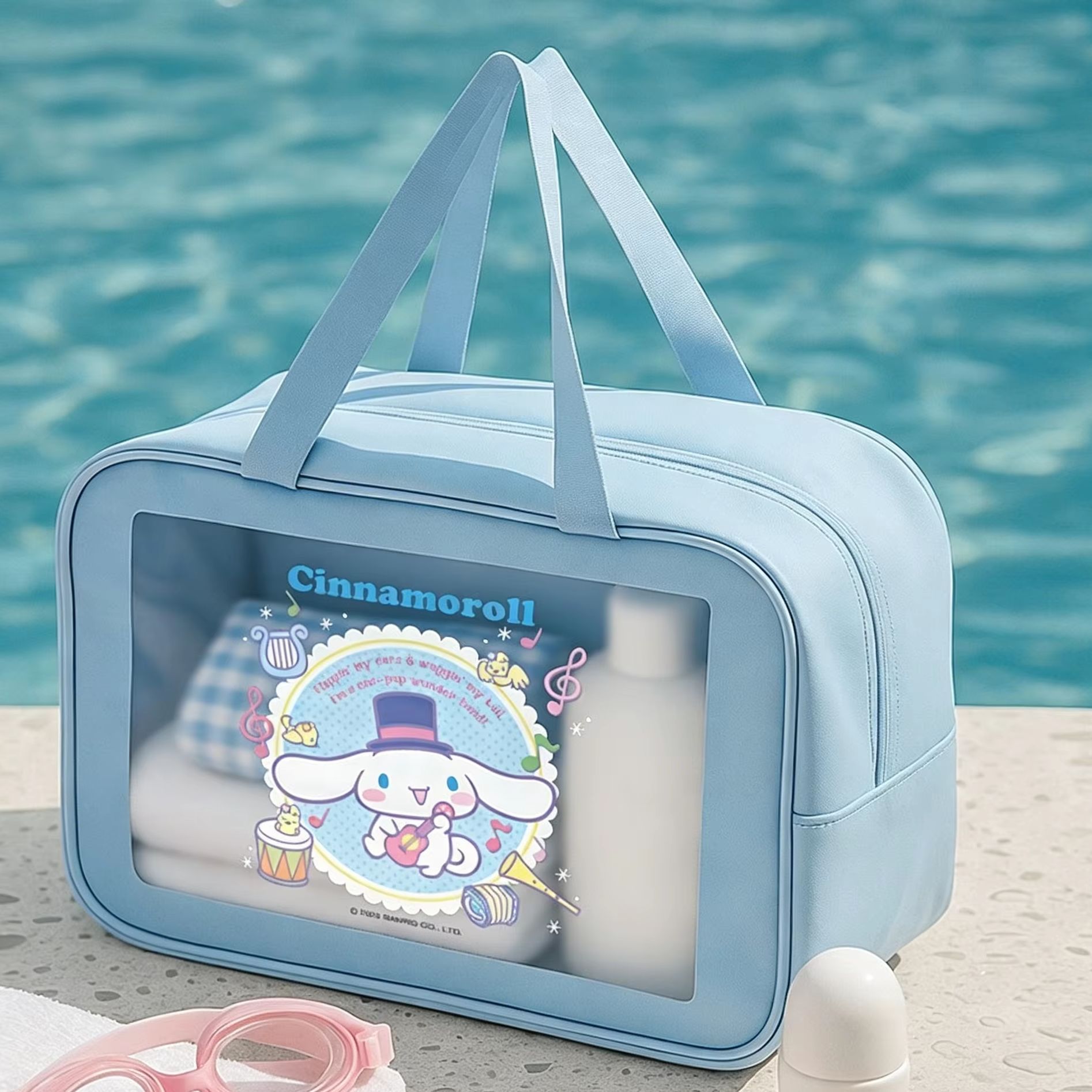 Tas Penyimpanan Tahan Air Kuro - Skincare D'Alba ulasan dan harga