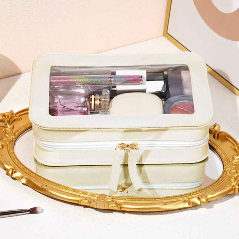Tas Rias PU Wanita Tas Kosmeti - Skincare D'Alba ulasan dan harga
