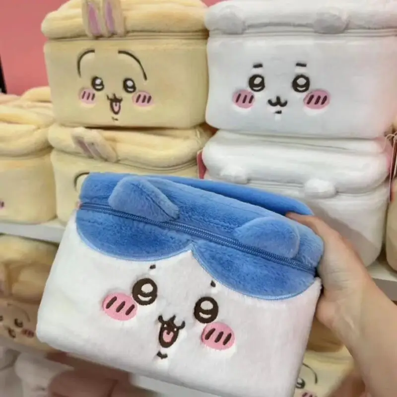 Tas Makeup Chiikawa Plush Kapa - Skincare D'Alba ulasan dan harga