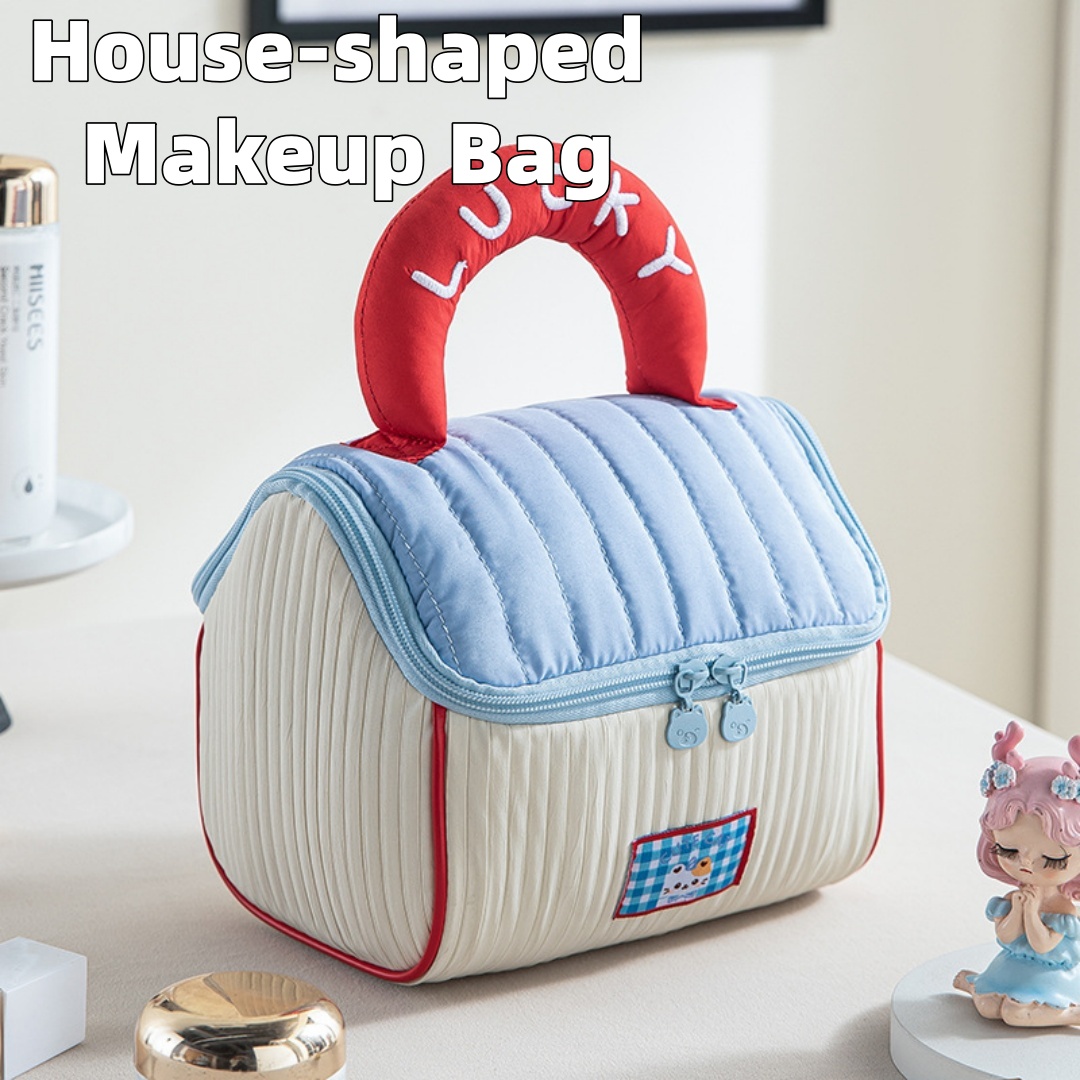 -Tas Makeup Cottage Lucu untuk - Skincare D'Alba ulasan dan harga