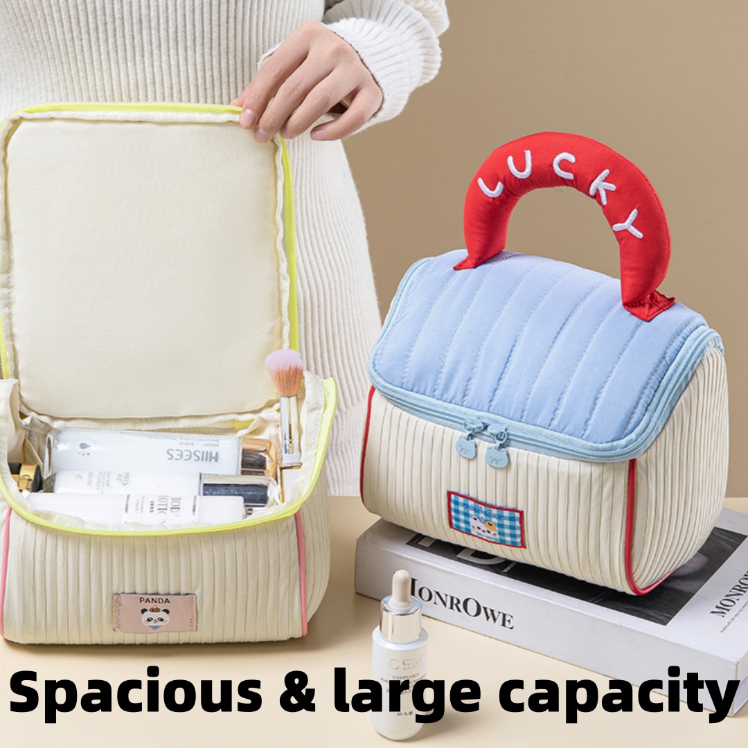 -Tas Makeup Cottage Lucu untuk - Skincare D'Alba ulasan dan harga