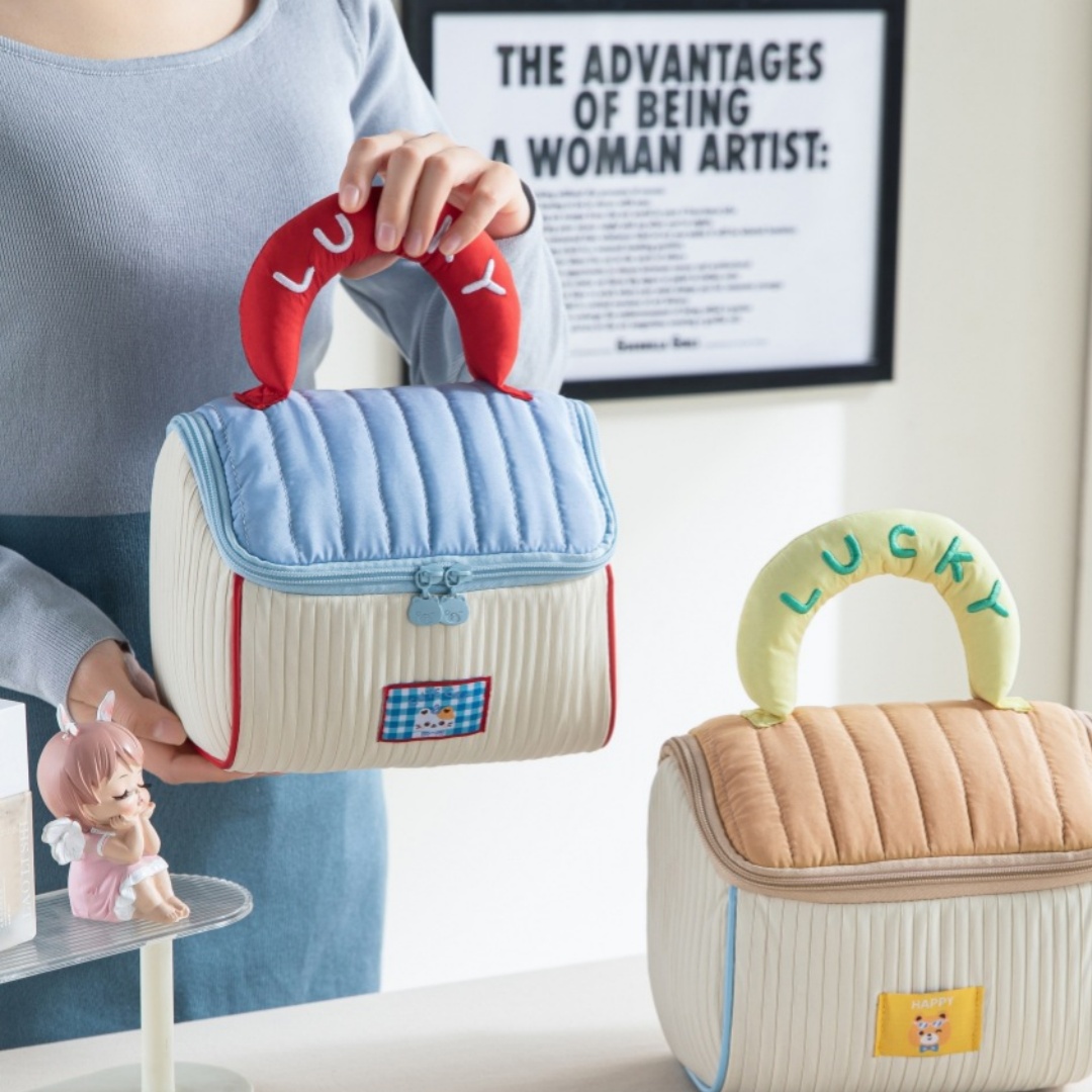 -Tas Makeup Cottage Lucu untuk - Skincare D'Alba ulasan dan harga