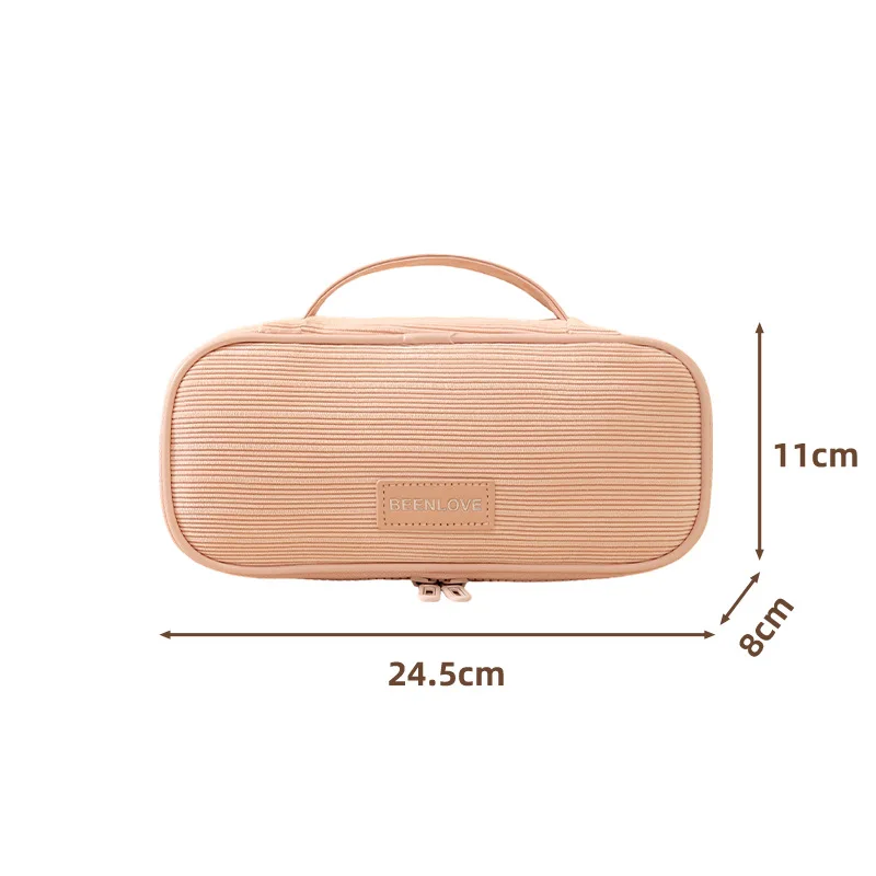 Tas Kosmetik Korduroi Baru 202 - Skincare D'Alba ulasan dan harga