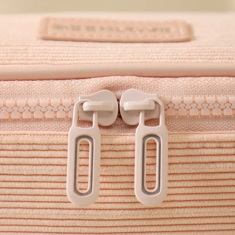 Tas Kosmetik Korduroi Baru 202 - Skincare D'Alba ulasan dan harga