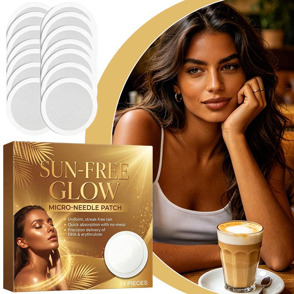 14Pcs Sun Free Glow Patch Sunl - Skincare Glow ulasan dan harga